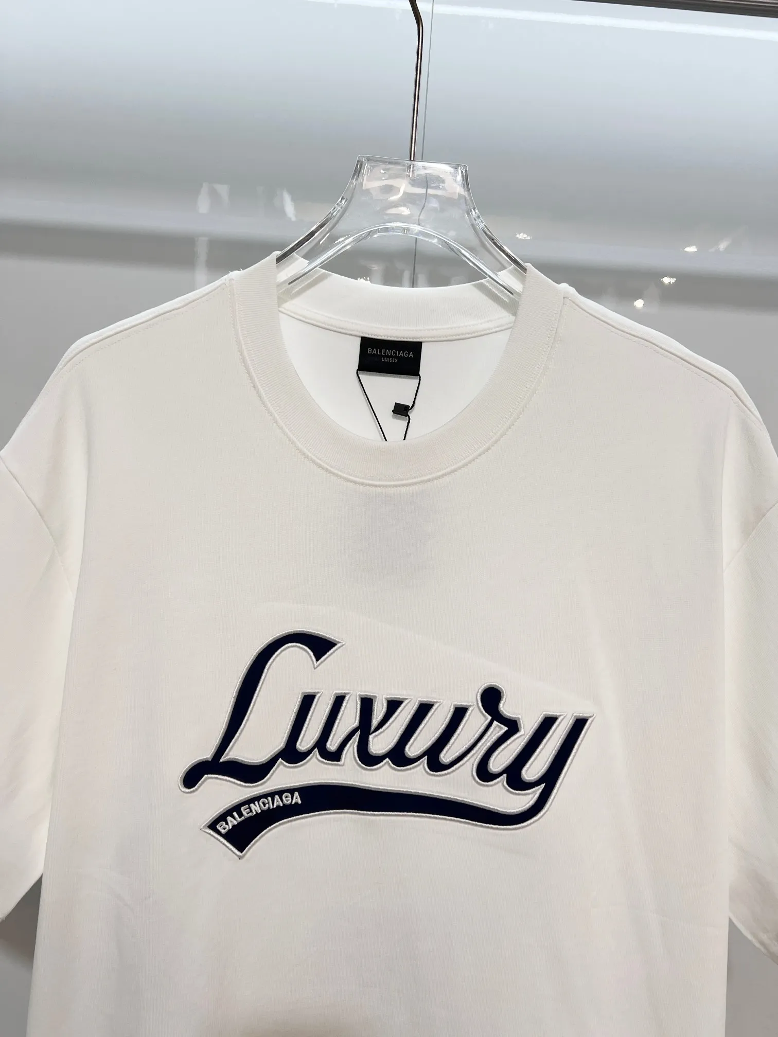 Balenciaga 2026New Arrival logo Same Style t · 320 100％ · 32 · ：White Size：S M L XL